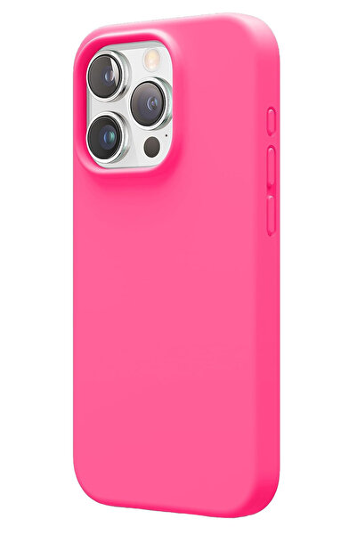 OEM Husa Silicon Soft Touch, Microfibra, Camera Bump, pentru iPhone 15 Pro Ma...