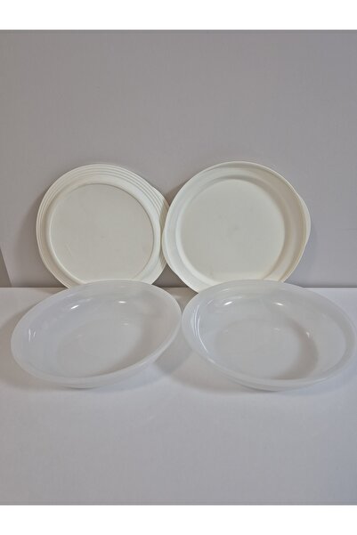 Tupperware Eco plate 2-piece white 700ml