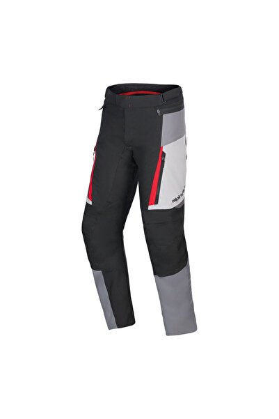 Alpinestars Honda ST-1 WP Korumalı Motosiklet Pantolonu Siyah Gri Kırmızı