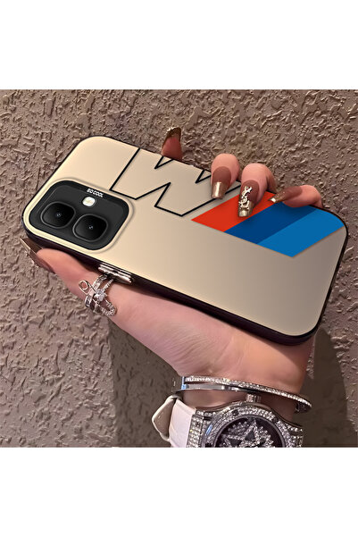 CHICASELUX حافظة مضادة للسقوط من السيليكون BMW منقوش متوافقة مع هاتف Infinix ...