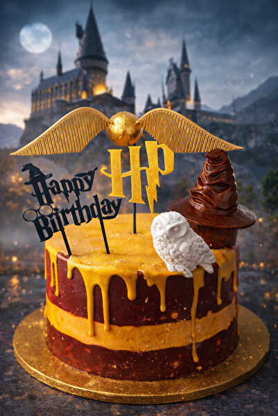 Kintsugi Toptan Harry Potter Konsept Pasta Dekor Seti