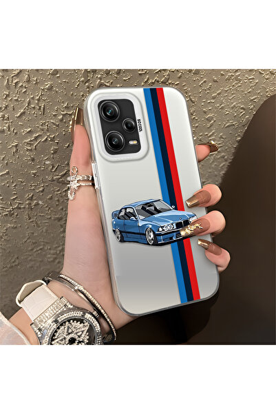 Hontinga حافظة هاتف Redmi Note 12 Pro 5G متوافقة مع الحواف السيليكونية الصلبة...