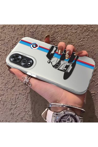 CHICASELUX حافظة هاتف BMW منقوش من السيليكون ذات حافة صلبة ومضادة للسقوط متوا...