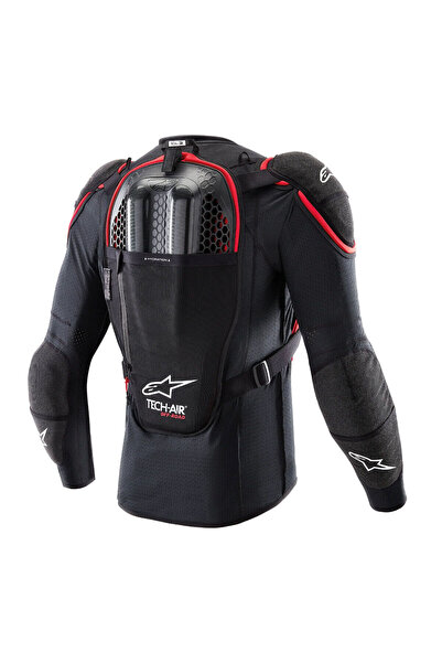 Alpinestars Tech-Air Off-Road Sistem Airbag Ceket Siyah Kırmızı