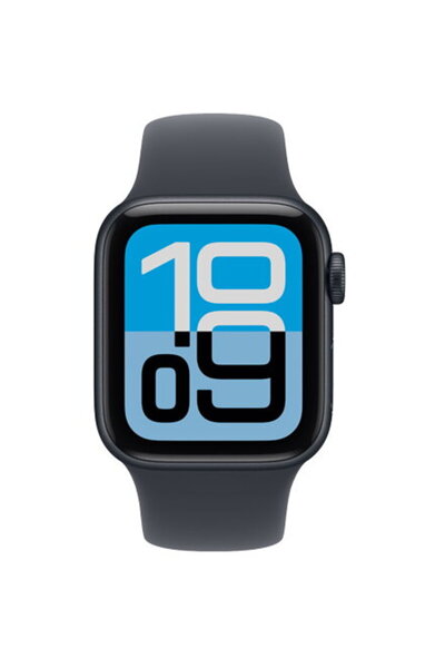 Apple Ceas SE 3 40 mm Aluminiu GPS Midnight, Curea Sport Midnight S/M