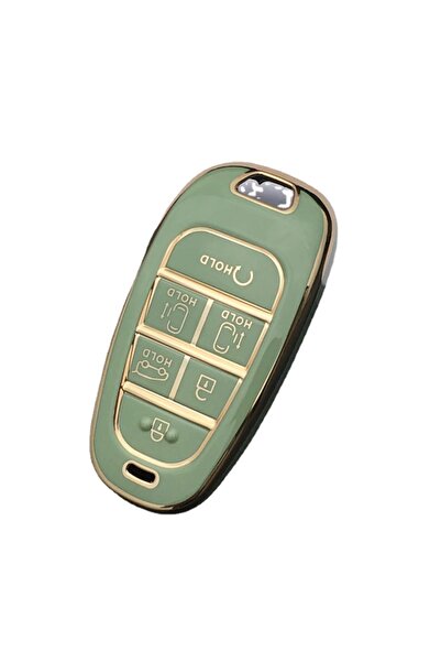 Hyundai Glossy TPU key case for 6 button key