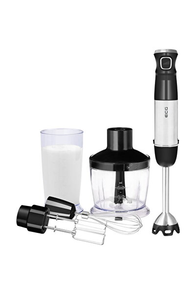 ECG +RM 800, 800 W, Lame din otel inoxidabil, Recipient tocator 500 ml, Negru...