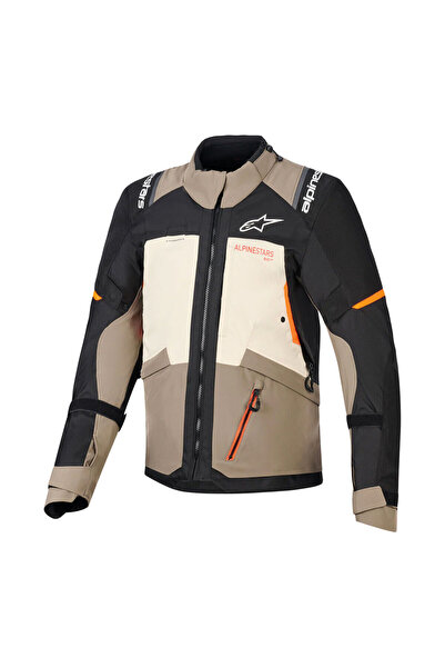 Alpinestars Andes V4 Korumalı Motosiklet Montu Kahverengi Siyah