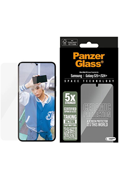 Panzer Glass Folie pentru Samsung Galaxy S25 Plus / S24 Plus - Protecție de e...