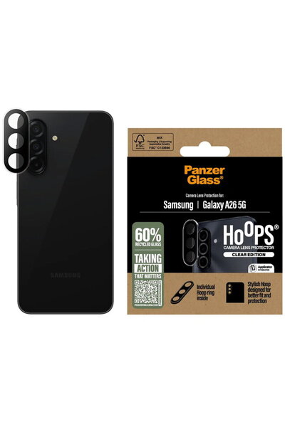 Panzer Glass Folie Camera pentru Samsung Galaxy A26 5G - PanzerGlass® Hoops® ...