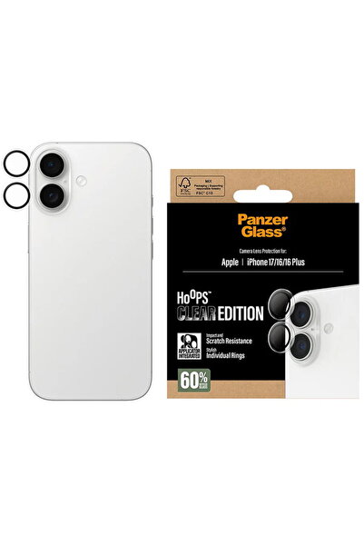 Panzer Glass Camera Film for iPhone 17 / iPhone 16 / iPhone 16 Plus - PanzerG...