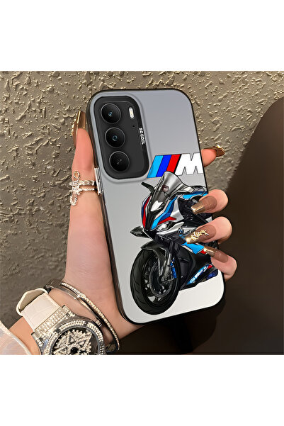 Hontinga حافظة هاتف ريلمي C75 متوافقة مع الحواف السيليكونية الصلبة والمضادة ل...