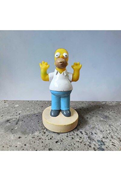 Hureggo Vintage''Homer Simpson'' Original Figure Toy & 12 cm