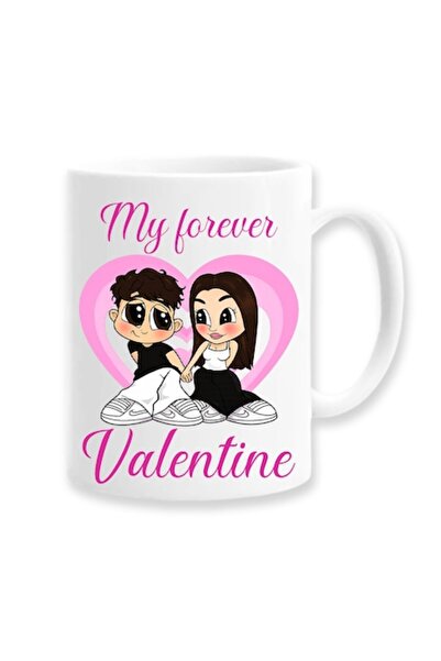 OEM Mug for lovers with message: My forever valentine