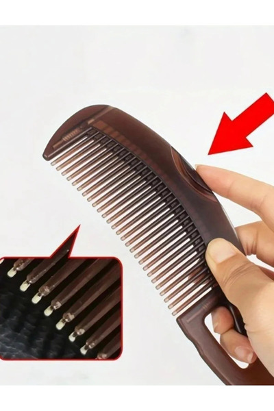 Luckie Dandruff Removal & Anti-Static Massage Brush |   Self-Cleaning Feature