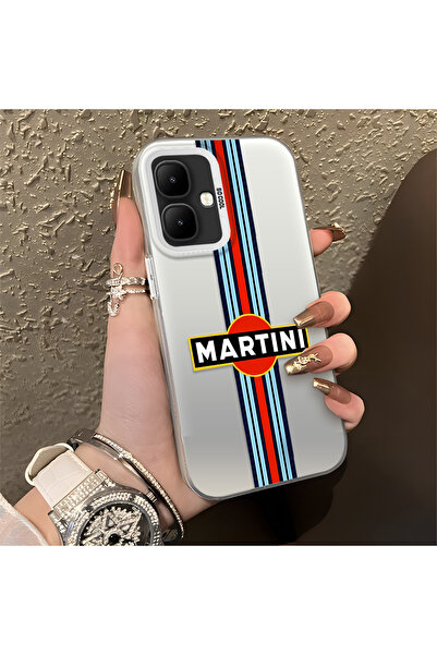 Hontinga حافظة هاتف انفينيكس سمارت 10 متوافقة مع السيليكون ذات حافة خلفية صلب...