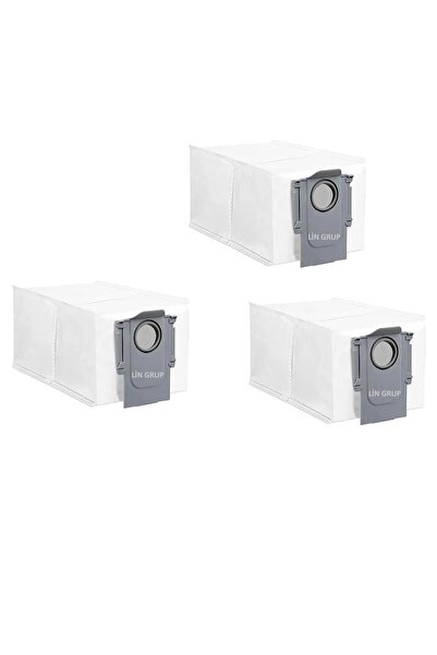 LİN GRUP Roborock S8 MaxV Pro Qrevo L Curv CurvX compatibil cu 3 saci de praf...