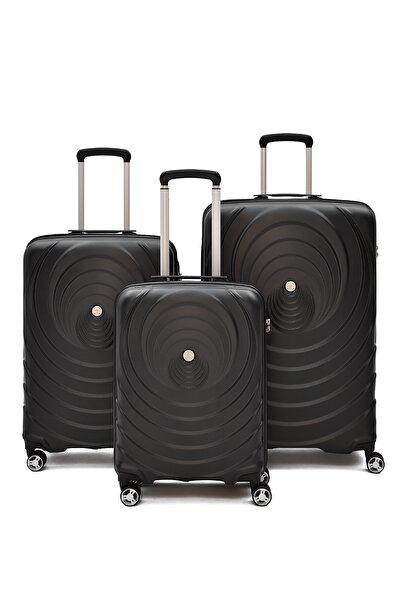 Pierre Cardin 3’lü Valiz Seti Sessiz Tekerlekli Hafif Dayanıklı Kabin + Orta ...