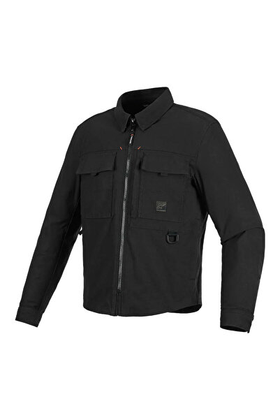 Alpinestars Bryon WR Overshirt Korumalı Motosiklet Montu Siyah