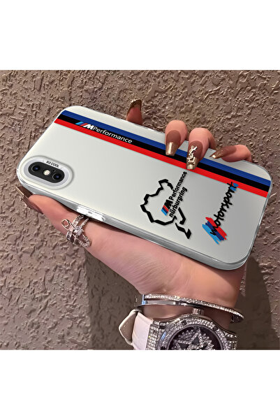 CHICASELUX iPhone X ile Uyumlu Silikon Kenar Sert Arka Anti Düşme Telefon Kıl...