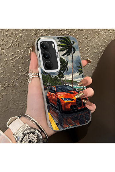 Hontinga حافظة حماية من السيليكون متوافقة مع هاتف Realme C75، حافظة خلفية صلب...