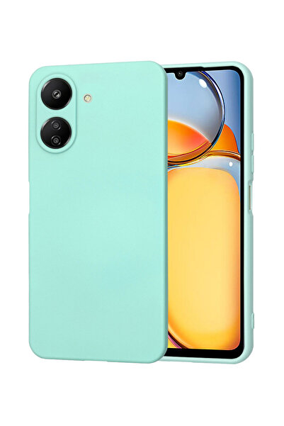 VERTEK Soft Touch Silicone Case, Microfiber, Camera Protection, for Redmi 13C...