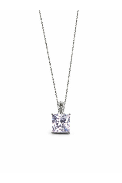FELICELY FOR LOVELY MOMENTS Victoria Rhodium Plated 925 Silver Necklace