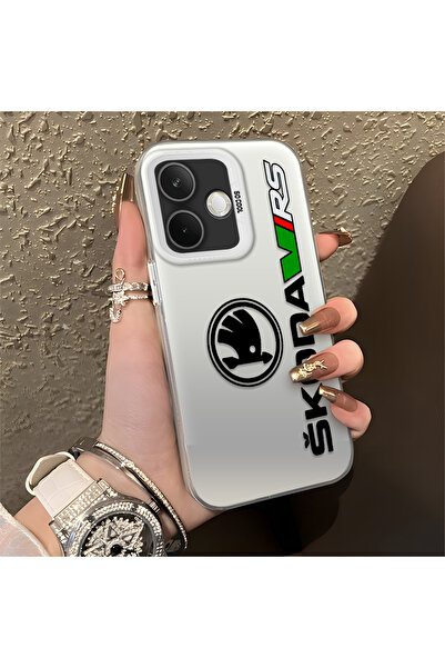 Hontinga حافظة هاتف OPPO A5 Pro 5G متوافقة مع الحواف السيليكونية الصلبة والمض...