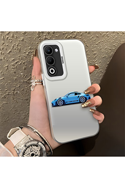 Hontinga حافظة هاتف BMW منقوش متوافقة مع OPPO A5 5G من السيليكون الصلب ومضادة...