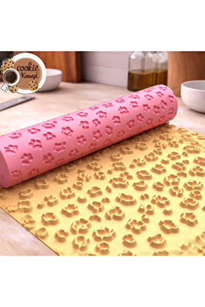CookieKonsept نمط الفهد ذو ملمس بارز ميردان |   للكوكيز وعجينة السكر والصلصال