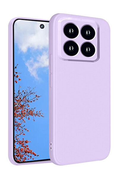 OEM Husa Silicon Soft Touch, Microfibra, Protectie Camere, pentru Xiaomi 14 P...