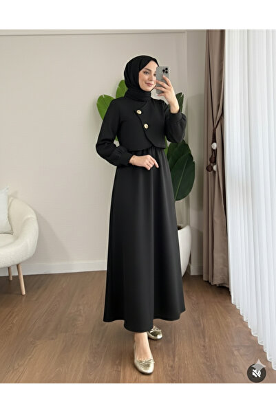 LİA TESETTÜR Lia Vest Set Dress