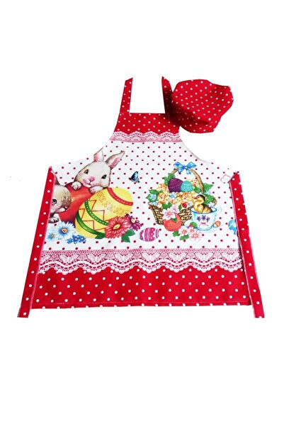 Mcf Children's chef set, MCF, Apron and hat, Easter Bunny