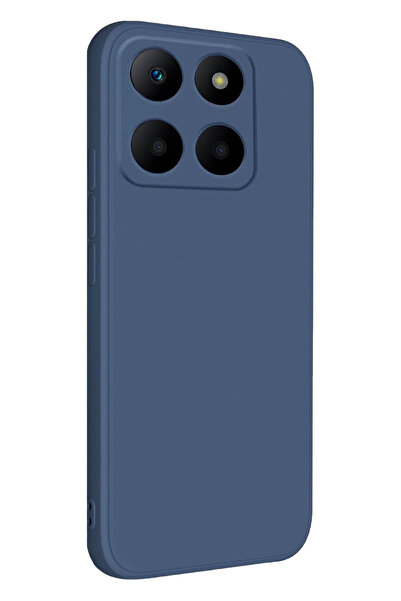 VERTEK Husa Silicon Soft Touch, Microfibra, Protectie Camere, pentru Honor X8...