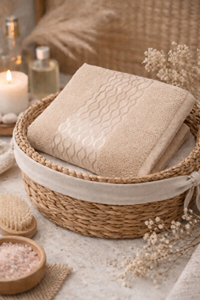 Özdilek Peškir za ruke Elissa bež 50x90 cm