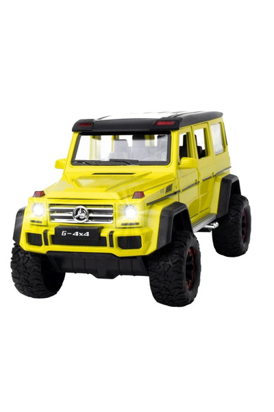 OEM Model de mașină Mercedes-Benz Clasa G V12, fabricată din metal cu fum pe ...