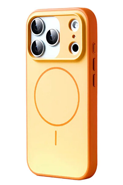 VERTEK Magnetic Soft TPU Silicone Case with Camera Protection for iPhone 17 P...