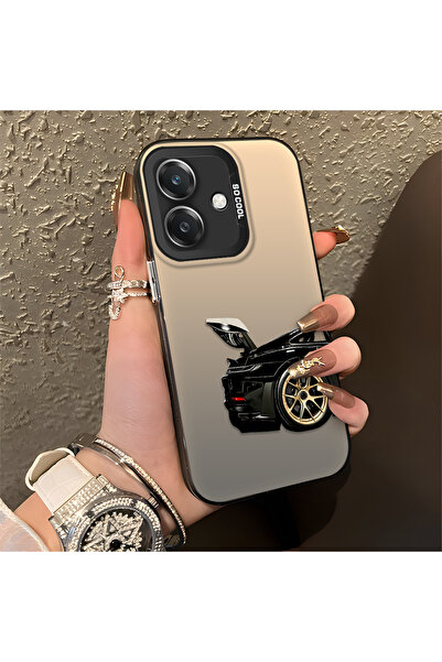 Hontinga حافظة هاتف OPPO A3 4G متوافقة مع السيليكون ذات الحواف الصلبة ومضادة ...