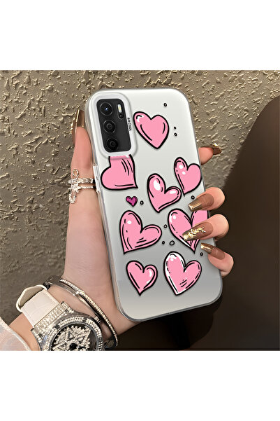 Hontinga حافظة هاتف OPPO A54 4G متوافقة مع الحواف السيليكونية الصلبة والمضادة...