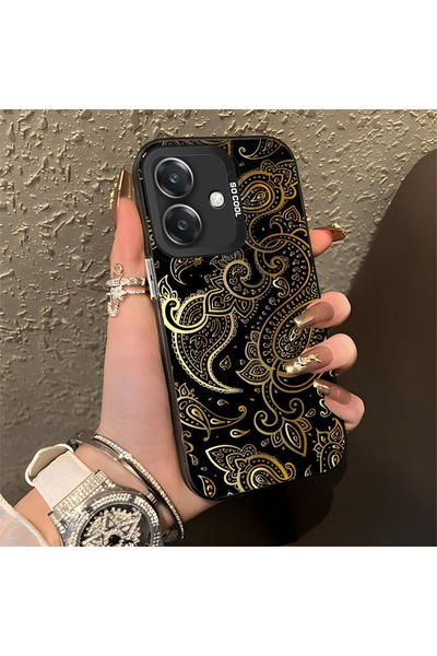 Hontinga حافظة هاتف OPPO A3 4G متوافقة مع الحواف السيليكونية الصلبة والمضادة ...