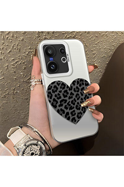 Hontinga حافظة هاتف Vivo X200 Fe متوافقة مع حافة السيليكون الصلبة ومضادة للسق...