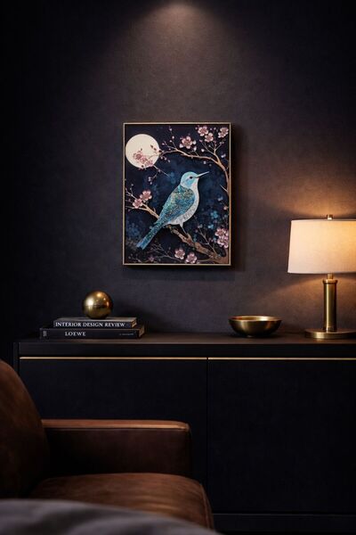 NEWNOW Pictură ultra-vibrantă cu detalii în relief epoxidice, modernă, 30X40CM