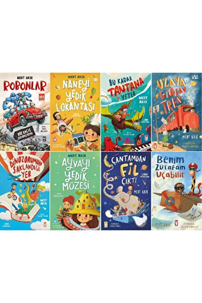 Timaş Çocuk Mert Arık 8 Kitap Set /