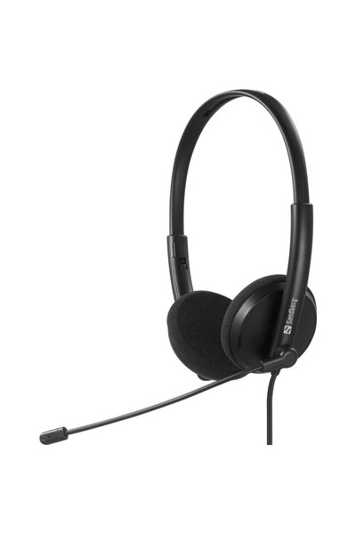 Sandberg 126-46 USB-C Office, Headset, Wired, Negru