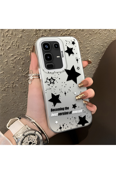 Hontinga حافظة هاتف Infinix Note 50 Pro 4G متوافقة مع Yıldızlar منقوش من السي...