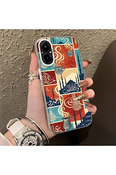 Hontinga حافظة هاتف Realme C67 متوافقة مع الحواف السيليكونية الصلبة والمضادة ...