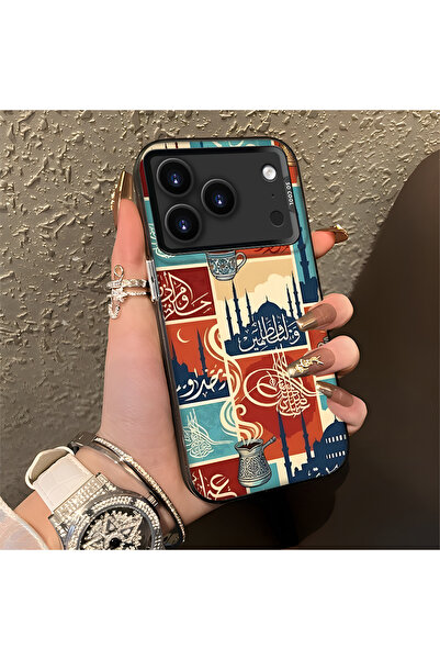 Hontinga حافظة هاتف من السيليكون متوافقة مع هاتف iPhone 17 Pro، ذات حافة صلبة...