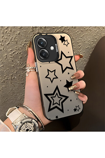 Hontinga حافظة هاتف OPPO A3x 4G متوافقة مع الحواف السيليكونية الصلبة والمضادة...