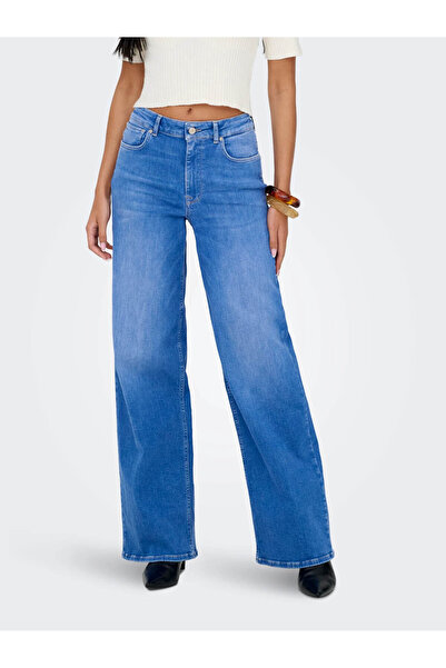 ONLY Onlmadıson High Waist Blue Women's Jean Pants 15363267