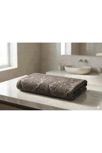 Özdilek Curve antracit peškir 50x90 cm